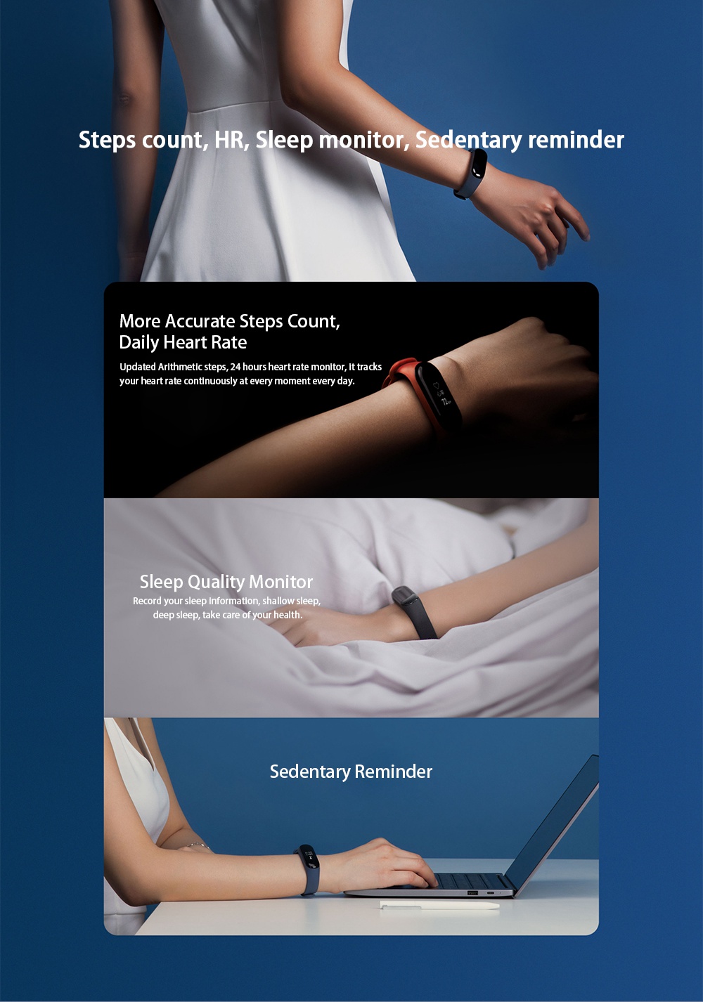 Mi band 3 sleep